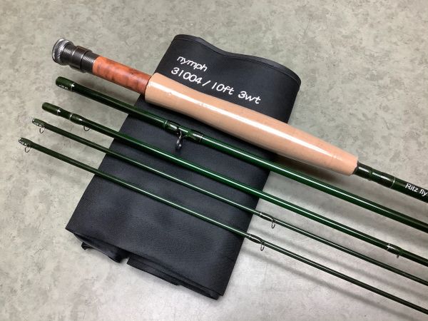 Maxcatch Nymph 10FT 3Weights 4Sections Fly Rod Fast Action Fly Fishing Rod  For Dapping